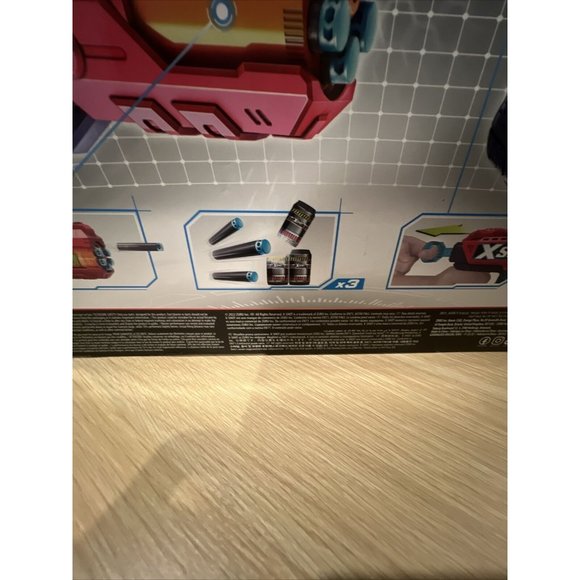 Zuru X-Shot 4 Gun Bundle - 2x Reflex 6 & 2x Kickback with 48 Foam Darts NEW - Picture 9 of 10